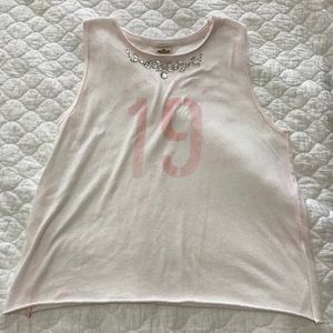 Hollister diamond neckline shirt